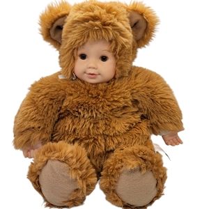 Anne Geddes Baby Bear Doll 15" Plush